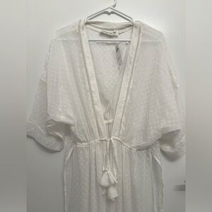 NWT White Abercrombie Cover Up